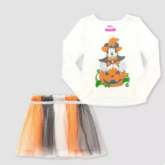 Minnie Mouse Halloween Long Sleeve Set - Picture 1 of 8